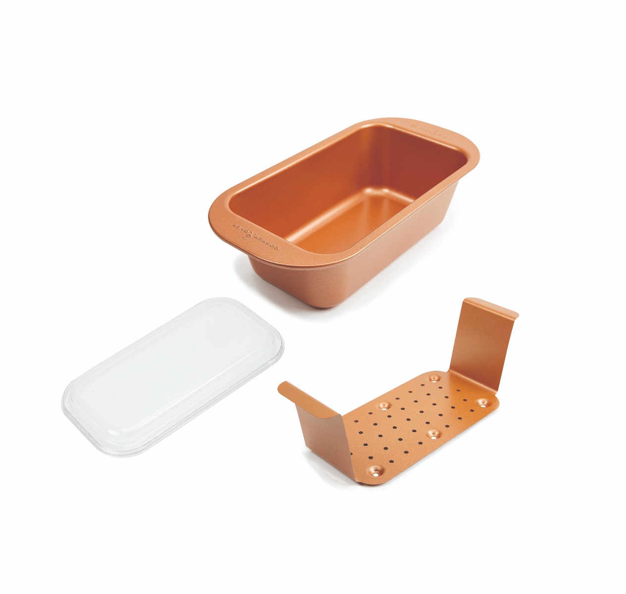 Buy Copper Chef Loaf Pan, 3 Pcs Pack 9.5 Inch, 540900119 Better Life UAE