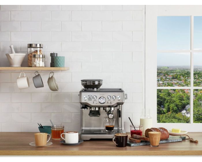 Buy Sage The Barista Express with Temperature Milk Jug, BES875BSS