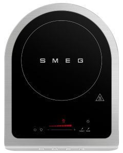 Smeg Portable Induction Hob, Black Matt, PIC01WHMUK