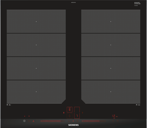Siemens Home Connect Built In Electric Hob, Induction, 60 cm, EX675LXV1E  